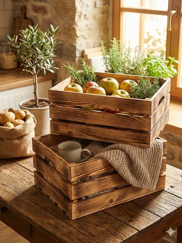 Kesper Aufbewahrungs- & Dekokiste | FSC Kiefernholz Box